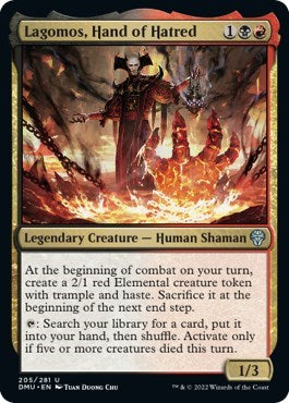 Lagomos, Hand of Hatred (Dominaria United) Light Play Foil