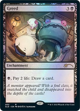 Greed (Secret Lair) Medium Play Foil