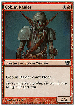 Goblin Raider (9th Edition) Medium Play