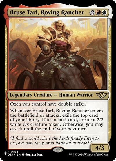 Bruse Tarl Roving Rancher OTJ|0|0|0.00