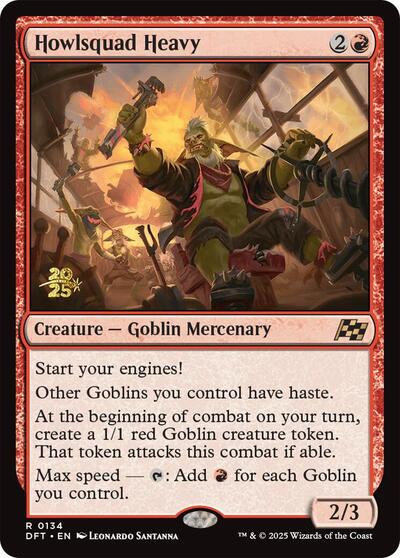 Howlsquad Heavy (Promos: Prerelease Cards) Light Play Foil