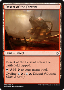Desert of the Fervent (Hour of Devastation) Near Mint