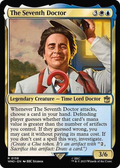 The Seventh Doctor (Universes Beyond: Doctor Who) Near Mint Foil
