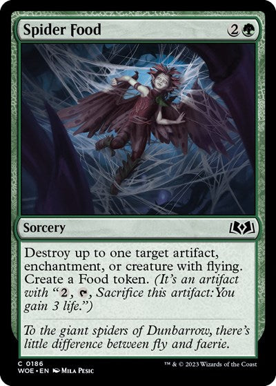 Spider Food (Wilds of Eldraine) Medium Play