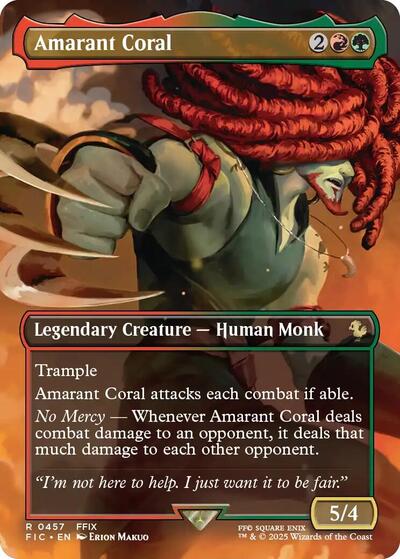 Amarant Coral (Borderless) (Commander: FINAL FANTASY) Near Mint
