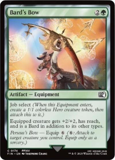 Bard's Bow (Universes Beyond: FINAL FANTASY) Near Mint Foil