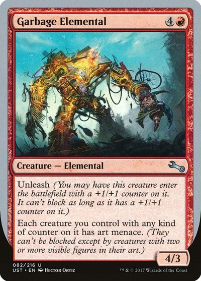 Garbage Elemental (E) (Unstable) Near Mint Foil