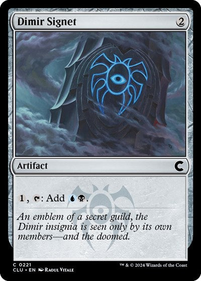 Dimir Signet (Ravnica: Clue Edition) Near Mint