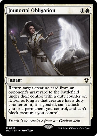 Immortal Obligation|0|0|0.00