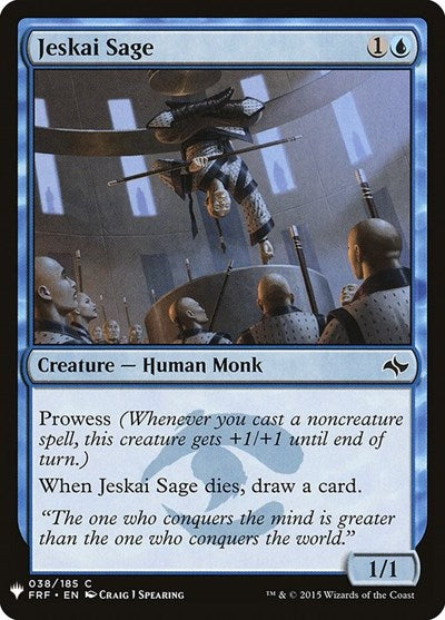 Jeskai Sage (Mystery Booster) Near Mint