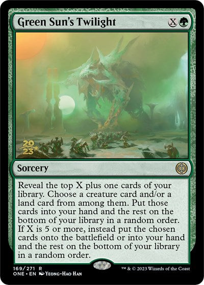 Green Sun's Twilight (Promos: Prerelease Cards) Near Mint Foil