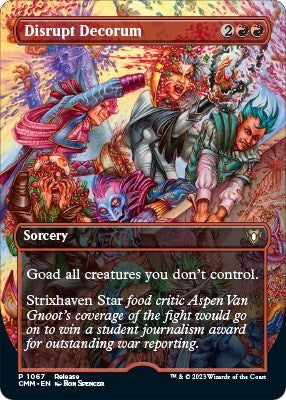 Disrupt Decorum (Launch Party & Release Event Promos) Light Play Foil