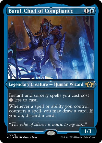 Baral, Chief of Compliance (Foil Etched) (March of the Machine: Multiverse Legends) Near Mint Foil