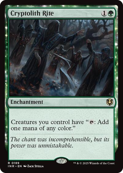 Cryptolith Rite (Innistrad Remastered) Light Play Foil