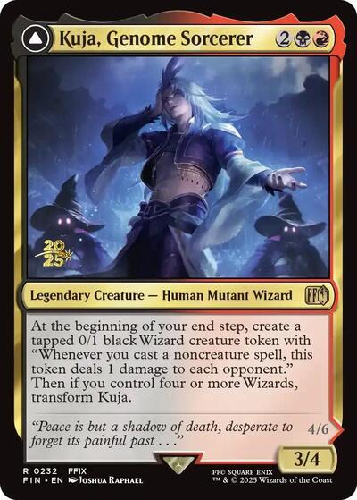 Kuja, Genome Sorcerer (Promos: Prerelease Cards) Light Play Foil