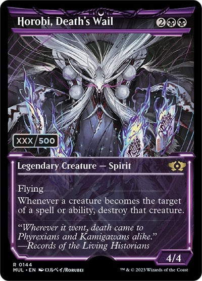 Horobi, Death's Wail (Serialized) (March of the Machine: Multiverse Legends) Near Mint Foil