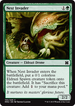 Nest Invader (Modern Masters 2015) Medium Play Foil