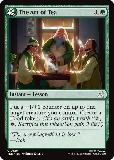 The Art of Tea (Avatar: The Last Airbender: Eternal-Legal) Near Mint Foil