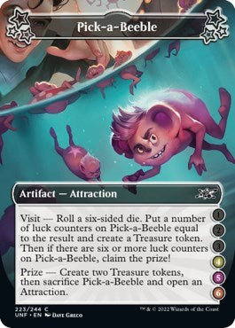 Pick-a-Beeble (4-5-6) (Unfinity) Light Play Foil