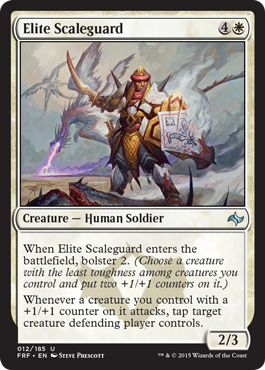Elite Scaleguard (Fate Reforged) Light Play Foil