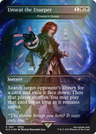 Unseat the Usurper Praetor s Grasp Rainbow Foil|1|0|0.00