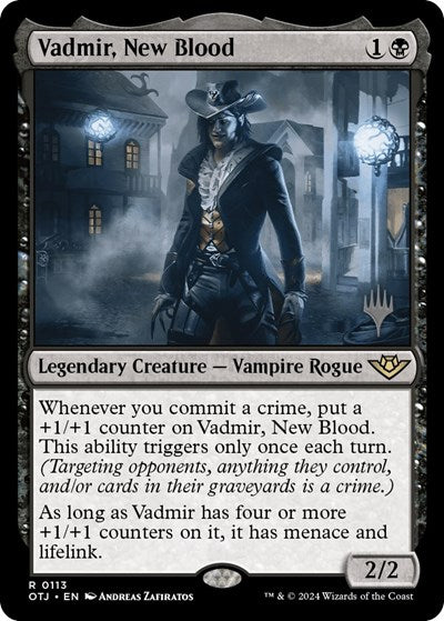 Vadmir, New Blood (Promo Pack: Outlaws of Thunder Junction) Near Mint Foil