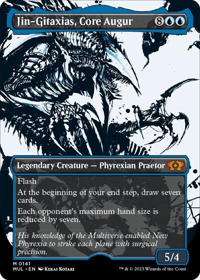 Jin-Gitaxias, Core Augur (Halo Foil) (March of the Machine: Multiverse Legends) Light Play Foil