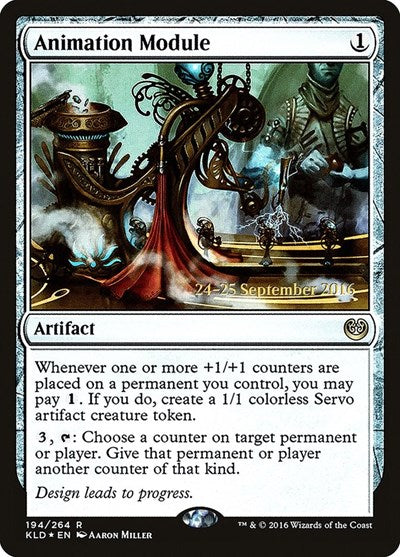 Animation Module (Promos: Prerelease Cards) Near Mint Foil