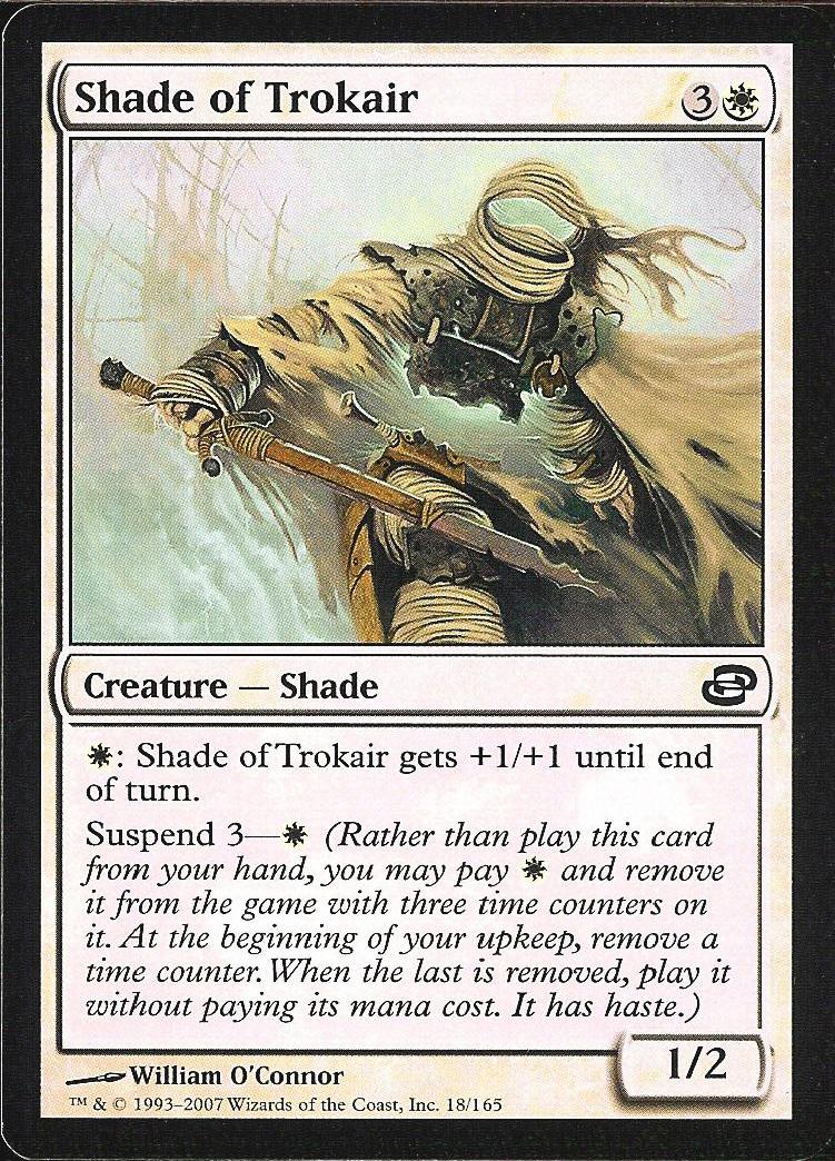 Shade of Trokair (Planar Chaos) Medium Play Foil