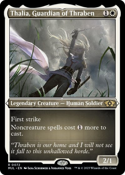 Thalia, Guardian of Thraben (Foil Etched) (March of the Machine: Multiverse Legends) Near Mint Foil