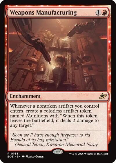 Weapons Manufacturing (Edge of Eternities) Light Play
