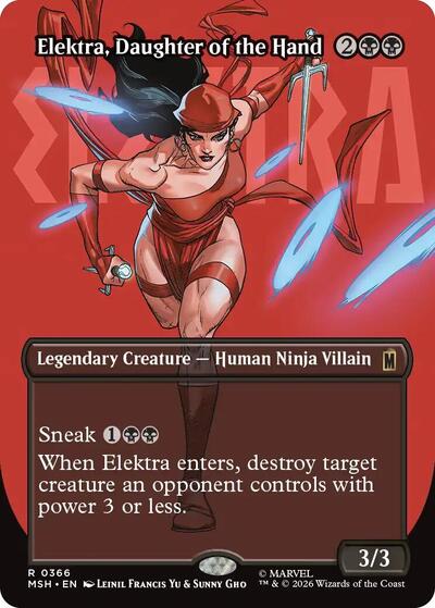 Elektra Daughter of the Hand Borderless 366|1|0|0.00