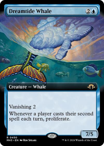 Dreamtide Whale (Extended Art) (Modern Horizons 3) Near Mint Foil