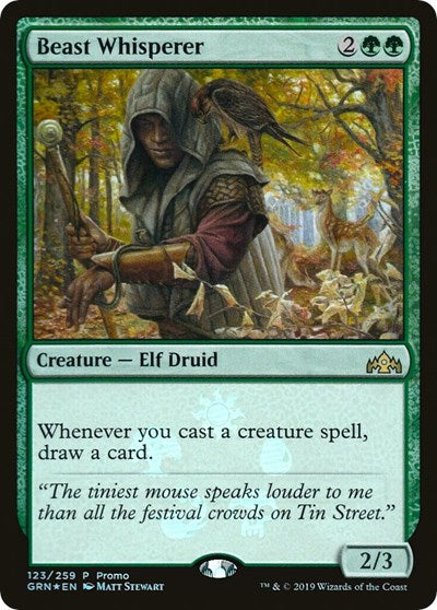 Beast Whisperer (Promos: Media) Light Play Foil