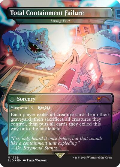 Total Containment Failure - Living End (Rainbow Foil) (Secret Lair) Near Mint Foil