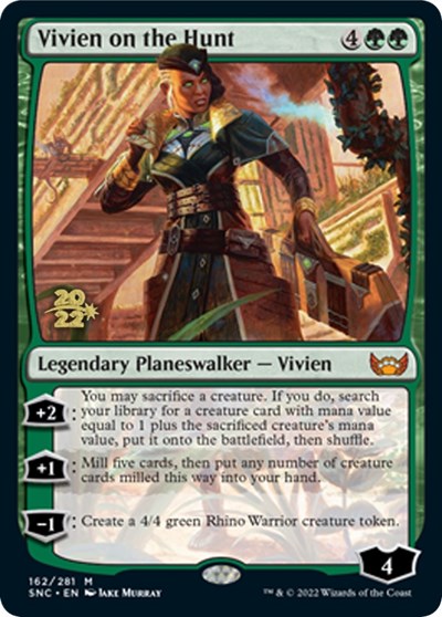 Vivien on the Hunt (Promos: Prerelease Cards) Light Play Foil