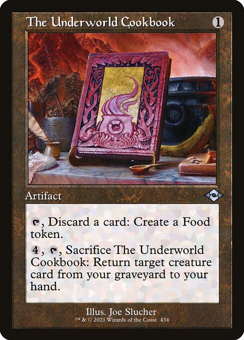 The Underworld Cookbook Retro Frame Foil Etched|0|0|0.00