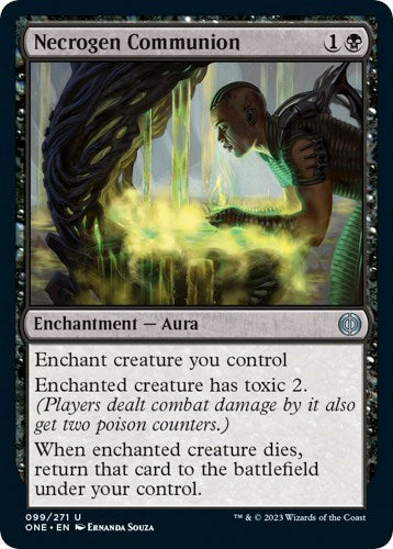 Necrogen Communion (Phyrexia: All Will Be One) Medium Play