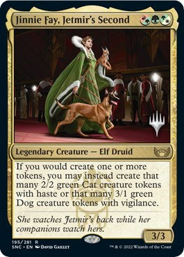 Jinnie Fay, Jetmir's Second (Promo Pack: Streets of New Capenna) Light Play Foil