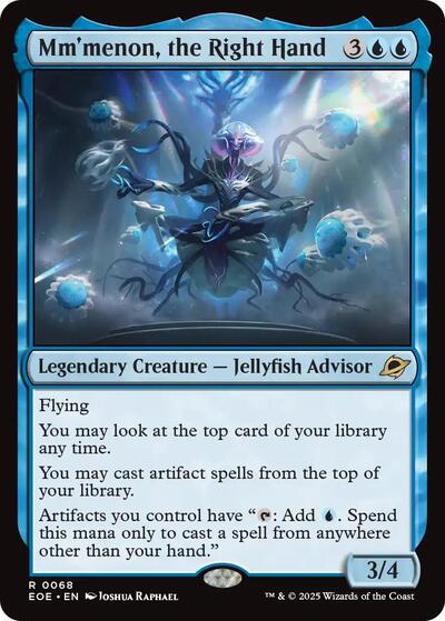 Mm'menon, the Right Hand (Edge of Eternities) Near Mint