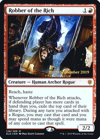 Robber of the Rich (Promos: Prerelease Cards) Light Play Foil