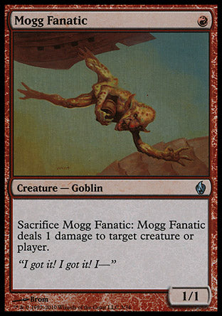 Mogg Fanatic (Premium Deck Series: Fire and Lightning) Heavy Play Foil