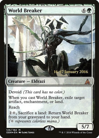 World Breaker (Promos: Prerelease Cards) Near Mint Foil