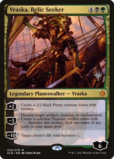 Vraska, Relic Seeker (Promo Pack: Core Set 2020) Near Mint Foil