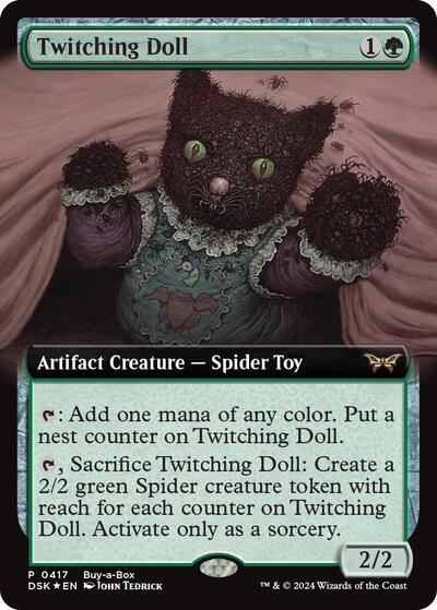 Twitching Doll (Extended Art) (Promos: Buy-A-Box) Medium Play Foil