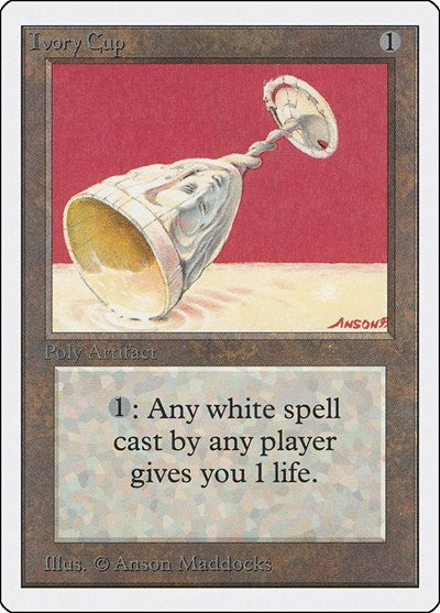 Ivory Cup (Unlimited) Medium Play