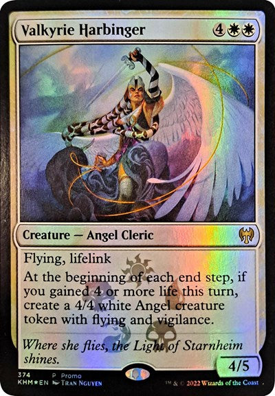 Valkyrie Harbinger (Media Promos) Damaged / Poor Foil