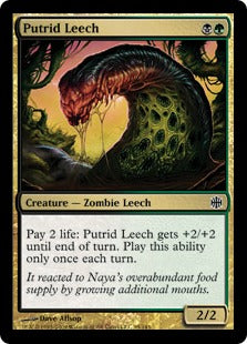 Putrid Leech (Alara Reborn) Near Mint