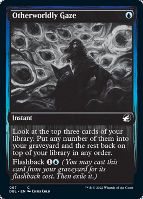 Otherworldly Gaze (Innistrad: Double Feature) Light Play Foil