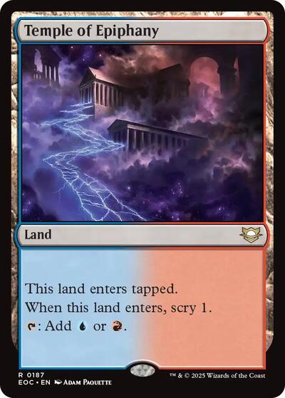 Temple of Epiphany (Commander: Edge of Eternities) Light Play